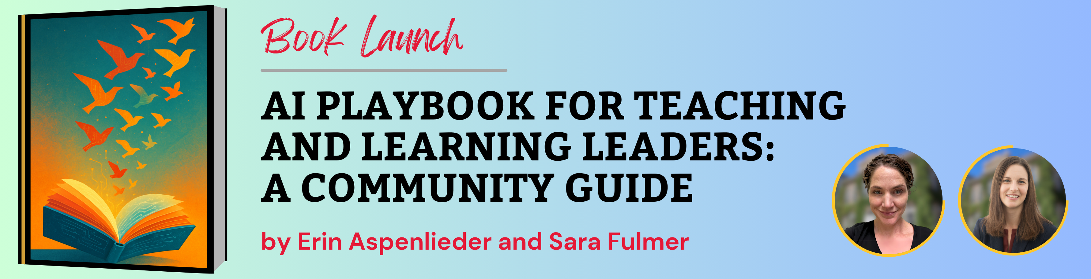 Banner for AI Playbook for Teaching and Learning Leaders.