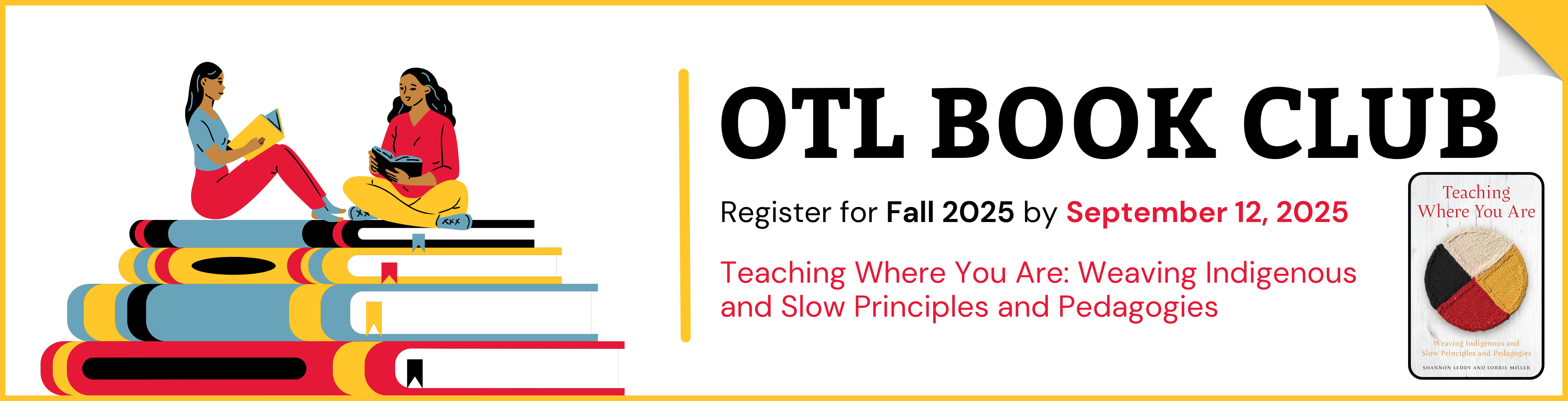 Banner for Office of Teaching and Learning Book Club