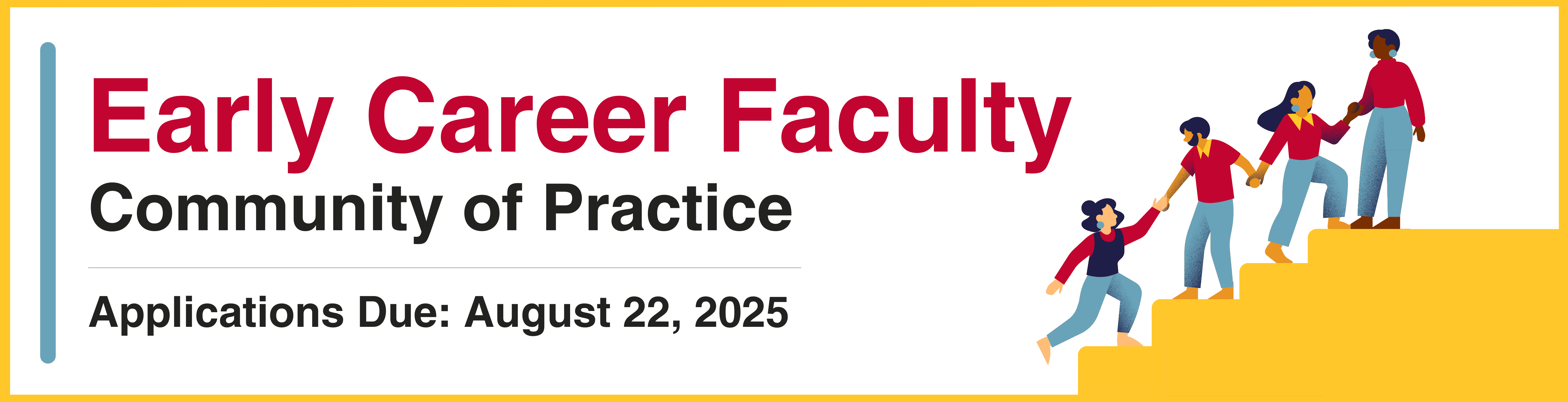 Banner for Early Career Faculty Community of Practice