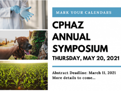 a poster advertsing the CPHAZ Symposium