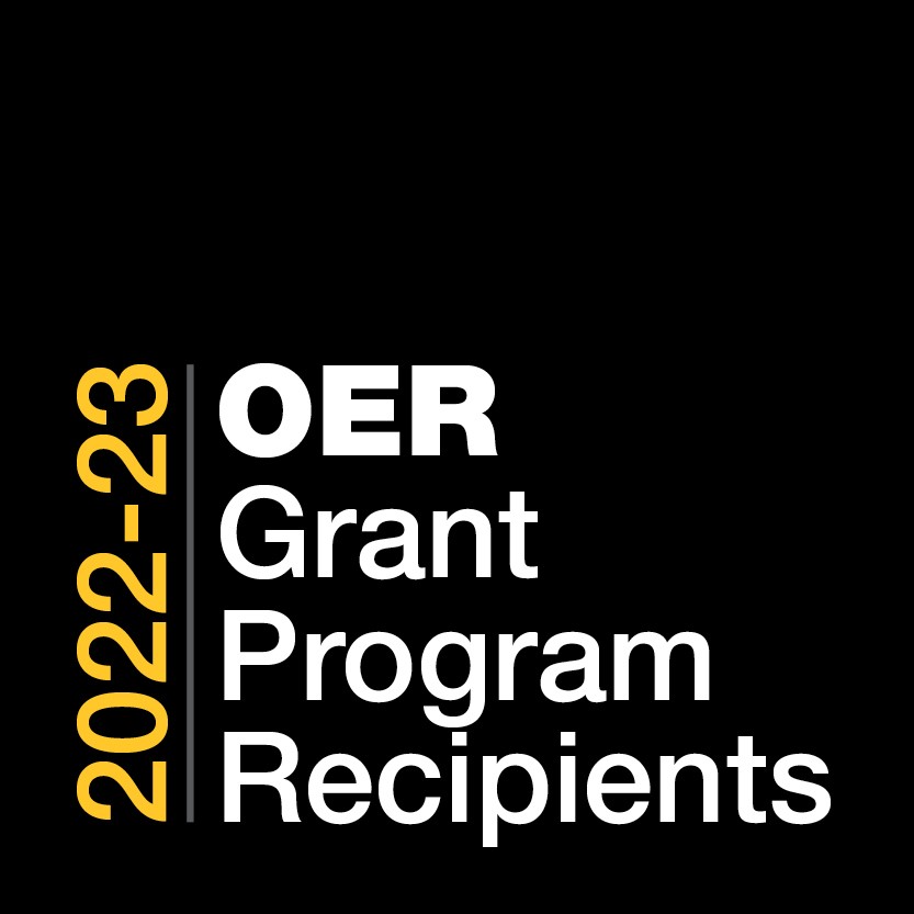 2022-23 OER Grant Program Recipients